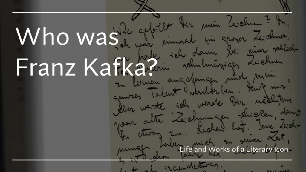 Who was Franz Kafka? Life and Works of a Literary Icon. Seminar by Gundela Hachmann